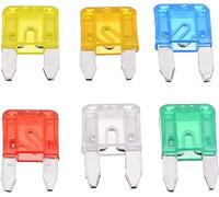 Conjunto de fusibles hoja mini la cuchilla estandarias 120pcs 5a 10a 15a 20a 25a 30a for motocicleta coche