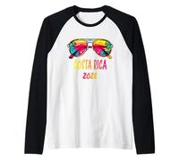 Conjunto de Gafas de Sol Costa Rica 2026 Costa Rica Camiseta Manga Raglan