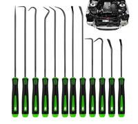 Conjunto De Ganchos Mecánicos - Ensmble De Extractores, Herramienta De Remoción De Cabeza Automotriz, Ensmble De 12 Piezas Para Sellos De De Coche Con Opción Manual | Herramientas Para Taller D
