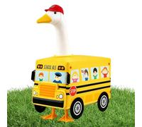 Conjunto De Ganso Regreso A Clases Ropa Forma Autobús Escolar Decoración