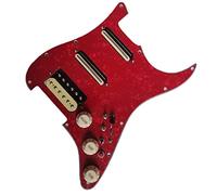 Conjunto De Golpeador De Guitarra Eléctrica Precableado HSS, Conjunto De Pastillas Humbucker Multifunción Alnico 5 Piezas de Repuesto de Guitarra (Color : 05)