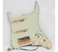 Conjunto de golpeador SSH precableado para guitarra eléctrica Fender Style ST, Alnico 5 Single Coil y Humbucker, función de división de bobina, compatible con guitarras estilo Strat