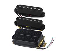 Conjunto De Guitarra Eléctrica De Cerámica Humbucker Pickup & Pickups De Una Sola Bobina Negra Hss Ssh Piezas De Guitarra Elgitarrhämtning