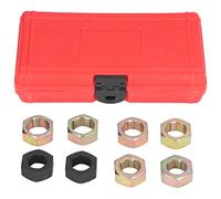 Conjunto de Herramientas de Reenvío del Huso del Eje - Kit de Reparación de Roscas y Remontación - para Husillos para Automóviles - Material de Acero - con Caja de Almacenamiento