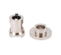 Conjunto de herramientas de soporte de fondo de 2 piezas con la llave de enchufe de acero con tratamiento térmico para la extracción tradicional del cigüeñal de bicicleta alta