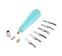 Conjunto De Herramientas De Tallado Linóleo Con Un Cabezal Tallado 6 Tallas Conjunto Botín Linocut Bloqueador Herramientas Para La Impresión