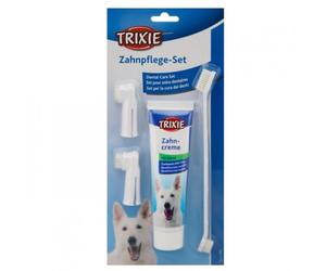 Conjunto de higiene dental para perros