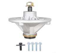 Conjunto de husillo de cubierta para cortacéspedes Toro Z4200 Z4202 Z4220 Z4235 Z5020 Reemplazo de metal para pieza 110-6866 117-1192 Diseño plateado para una fácil instalación, ajuste de precisión, 1
