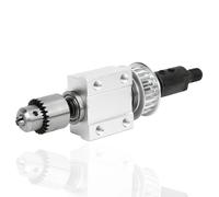 Conjunto de husillo sin alimentación, taladro de mesa de corte para carpintería de bricolaje, rango de sujeción de 0,3~4 mm, varilla adaptadora M10 para sierras de mesa de