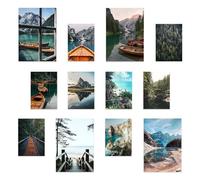 Conjunto de impresiones de fotografía de la naturaleza: 12 impresiones impresionantes - 4 tamaños A3 y 8 tamaños A4 - Sin marco - Diseños cautivadores de la naturaleza - Perfectos para la colección...