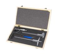 Conjunto de instrumentos de medicion calibre-micrometro-cuadrado Holzmann mwk5