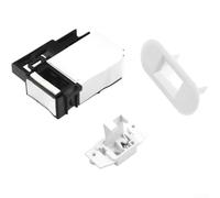 Conjunto de interruptor de bloqueo de puerta de lavadora de 3 piezas para modelos de carga superior Hotpoint, reemplaza Wh01x27954 Wh01x24381 Wh02x24399 Kit de pestillo y pin (hacia adelante)