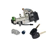 Conjunto de Interruptor de Cilindro de Cerradura de Puerta con Cerradura de Encendido y 2 Llaves remotas. Accesorios para automóvil compatibles con CRV 2007-2011 06350SWN011