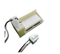 Conjunto de interruptor de compuerta de refrigerador, Compatible con Electrolux, pieza de repuesto del conducto de aleta de aire del congelador de refrigeración ZSE4082YGA