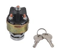 Conjunto de interruptor de encendido universal Construcción de metal resistente con 2 llaves a juego Mecanismo de bloqueo seguro para automóviles, camiones, remolques