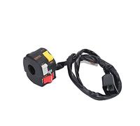 Conjunto de interruptor de manillar Torvex, interruptor de botón de control de selector de haz alto y bajo compatible con ATC 350X reemplazo de manillar izquierdo