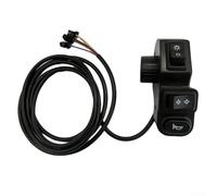 Conjunto de interruptor de scooter Ebike para sistemas de 12 V CC con faro de bocina y líneas de señal de giro izquierda derecha separadas