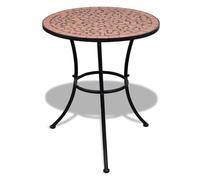 Conjunto de jardín salento 2 sillas + mesa terracota
