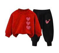 Conjunto de Jogging para niño y deporte con pantalón y cintura elástica, sudadera de manga larga, pantalones conjuntos para niño