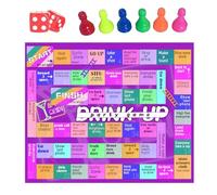 Conjunto De Juegos De Mesa De Dados, Con Diseño Interactivo, 32x22x1cm, Juegos De Dados De Bebida Divertida, Actividades De Fiesta Familiar, Participación Grupal, Para Reuniones, Al Aire Libre, Cita N