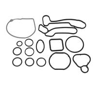 Conjunto de juntas de sello de reparación del enfriador de aceite de motor Klanata, reemplazo resistente a la corrosión para Holden Cruze