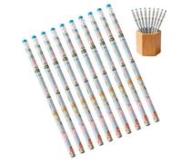 Conjunto de lápices de colores genéricos, 24 piezas vibrantes con borradores, Artist Drawing Tools Teacher Supplies For, Art Supply Long Lasting, Coloring Sketching Gift for Kids Teens Adults Home