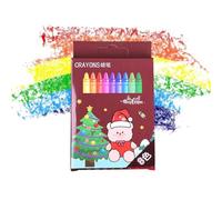 Conjunto de lápices genéricos | 8 colores regalos de de Navidad - Kit de lápices para colorear para y escuela | para niños niñas en edad preescolar escolar, guarderías de viaje casa