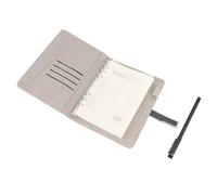 Conjunto de Lápiz Inteligente y Cuaderno, Bolígrafo Digital, Bluetooth Inalámbrico Digitalización en Tiempo Real Digitalización y Notas de Intercambio, para Aprender, Nota de la (Black)