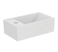 Conjunto de lavabo Ideal Standard Eurovit, 370x210x670mm, 1 puerta, agujero para grifo a la izquierda, blanco, R0570Y9, Color: Nogal flameado