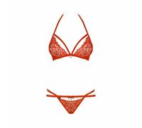 Conjunto de Lencería Obsessive 838-SET-3 Rojo L/XL