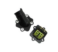 Conjunto de lengüeta del colector de carburador apto for scooter de 2 tiempos 50cc 50