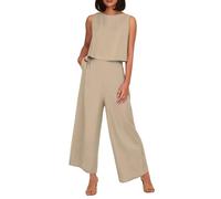 Conjunto De Lino Mujer Talla Grande, ¡Claro! Aquí Tienes Una Sugerencia De Título De Producto Que Se Adapta A Los Hábitos De Búsqueda del Comprador: (Khaki S)