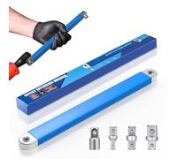 Conjunto de Llaves de Extensión de Impacto Listas para Uso Profesional, Barra de Extensión de Trinquete, Extensión de Llave de Torsión, Llave para Espacios Estrechos con Adaptadores Universales.