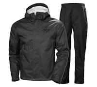 Conjunto de lluvia Helly Hansen Loke 2.0, hombre, negro
