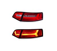 Conjunto de luces traseras compatibles con Audi A6 2009-2012, luz de conducción LED, luz de freno LED, señal de giro LED