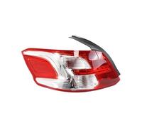 Conjunto De Luces Traseras Del Automóvil Luz Trasera Coche Para Peugeot 301 2012-2016, Luz Freno, Luz Advertencia, Luz Parachoques, Carcasa Luz Trasera LED 9674807780 Traseras Piloto Trasero(Only Left