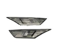Conjunto de Luces traseras Luces de Giro Luces de señalización Laterales Luces de Hoja para Honda Civic 2016-2021 FC1 34350-TET-H01 34300-TET-H01 (Ahumado)