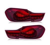 Conjunto de Luces traseras para Coche, 4 Piezas, para BMW F32 F36 425i M4 GTS, Luces traseras antiniebla, de Freno e Intermitentes (Rojo)