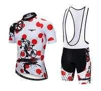 Conjunto de maillot y pantalones cortos de ciclismo para hombre, camiseta de bicicleta transpirable de verano al aire libre, ropa de bicicleta juvenil, riding dot2, XX-Large