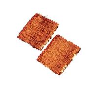 Conjunto de mangas con puños falsos, Unisex Puños falsos Muñequeras Mangas de brazo Lentejuelas Multicolor 7x10 cm 1 par Accesorios for disfraces(Color 10)