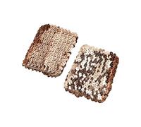 Conjunto de mangas con puños falsos, Unisex Puños falsos Muñequeras Mangas de brazo Lentejuelas Multicolor 7x10 cm 1 par Accesorios for disfraces(Color 7)