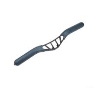 Conjunto de mango de remo de plástico negro compatible con Concept 2 modelo D E Powerfun 500 550 remeros con 50,5 cm de longitud para una fácil instalación y control de agarre mejorado