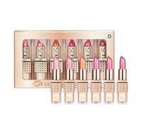 Conjunto de maquillaje labial hidratante de larga duración: bálsamos de labios teñidos hidratantes | Gafas de lápiz labial líquido hidratante | Set de lápiz labial Shimmer | Sticks de maquillaje de ma