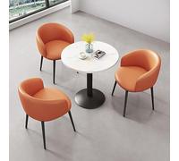 Conjunto de Mesa de Comedor con sillas y Escritorio de capacitación - Mesa versátil para Oficina y cafetería, Ideal para Sala de Estar y Cocina, Muebles Elegantes para el hogar