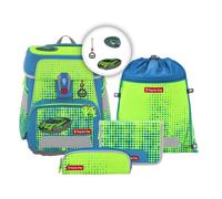 Conjunto de mochila escolar Space Neon paso a paso