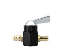 Conjunto De Módulo Bomba Combustible 6mm 8mm Motocicleta Carburador Combustible Gasolina Tanque Válvula Conmutación Grifo Llave Purga Interruptor Encendido Apagado Moto Bomba Combustible(8mm Black)