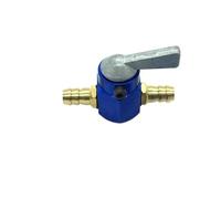 Conjunto De Módulo Bomba Combustible Universal En Línea 6mm 8mm En Línea Gasolina/Combustible Grifo Motocicleta Encendido-Apagado Llave Purga Interruptor Combustible Moto Bomba Combustible(Blue 6mm)