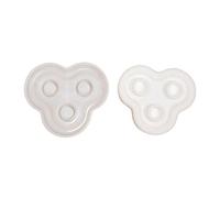 Conjunto De Molde De Portavelas Múltiples Silicona Múltiples Silicona Múltiple Portátil Para Suministros Artesanía Yeso Resina