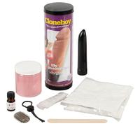 conjunto de molde vibrador cloneboy de silicona falo realista para crear pene...