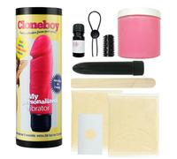 conjunto de molde vibrador cloneboy falo realista de silicona para crear pene...